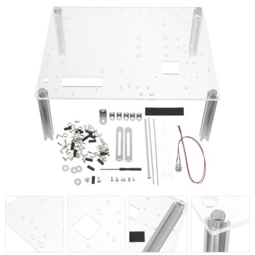 Support de châssis ouvert et boîtier ordinateur acrylique facile à installer - 7