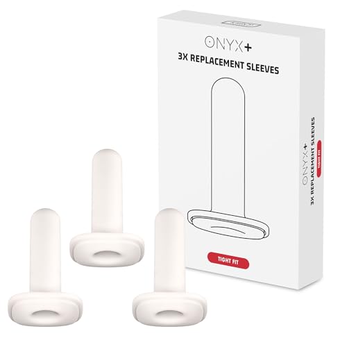 Kiiroo Onyx manchon de rechange de haute précision transparente 3x