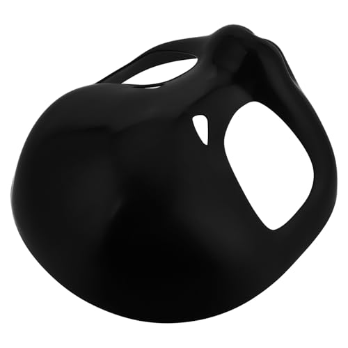 Masque de Cosplay Noir Plastique Rigide Accessoire Halloween Original