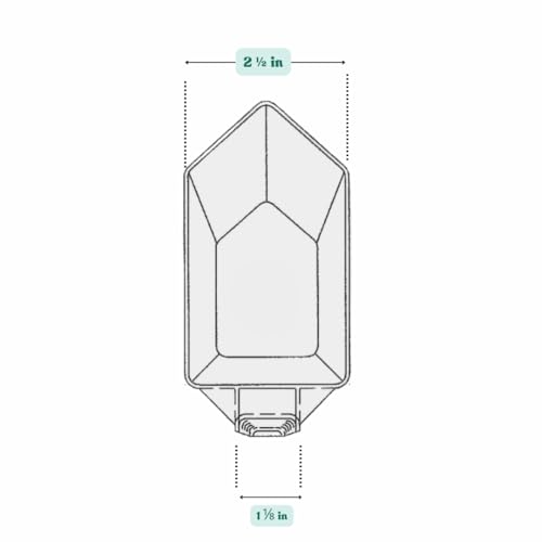 Image of 1 Cup (8 Oz. | 250 mL) Scoop for Coffee, Protein Powder, Pet Food, Spices, Grains and Dry Goods - Plastic Food-Grade, BPA-Free Measuring Cup (Pack of 1)