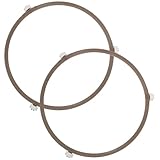 Anillos giratorios para microondas: fabricados en plástico, prácticos para su uso. bandejas giratorias para horno