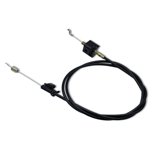 532193480 Drive Control Cable for Craftsman 917376071 | Steel wire, PVC jacket, 68in, fits 917376080, Hus-qvarna 5521 CHV, replaces 532193480, restores self-propel drive control