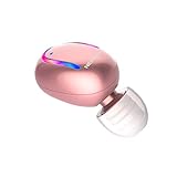 NENRENT Q13 Bluetooth Earbuds, Smallest Mini Invisible V4.1 Wireless Bluetooth Earpiece Earphone Headset Headphone with Mic Hands-Free Calls for iPhone Samsung LG and Other Smart(1 piece ) (Rose Gold)