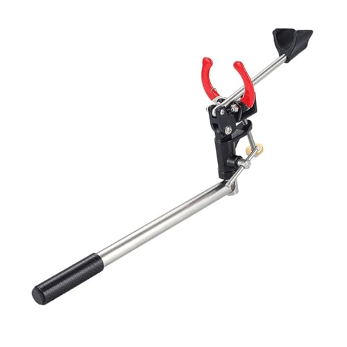 Support de canne à pêche anti-chute à verrouillage automatique et hauteur ajustable