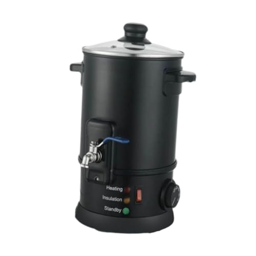 Récipient pour fondoir à cire électrique 4 L robuste avec buse de coulée