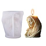 Silikonform Religiöse, 3D Silikon Kerzenform Jungfrau Maria/Jesus, Epoxidharz Formen Gießform für...