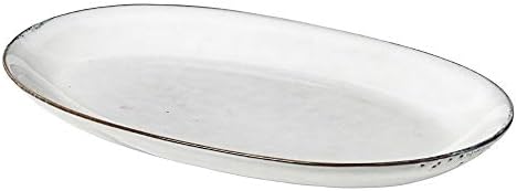 Broste Copenhagen 14533039 Nordic Sand talerz do makaronu z kamionki