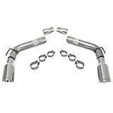 SLP 31201 Axle-Back Exhaust (2010-15 V6 Camaro 'LoudMouth' w/4' Tips)
