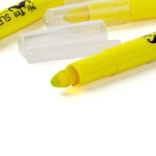 Mr. Pen- No Bleed Gel Highlighter, Bible Highlighters, Yellow, Pack Of 8, Gel Highlighters #TOP7