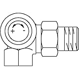 Oventrop Thermostatventil Baureihe AV 9 DN 15, PN 10, Winkeleck rechts Ventilunterteil