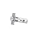 Baldwin 5510.E178 Extended T Strike 1-7/8", Satin Brass and Brown