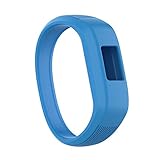 0 Triamisu Vivofit Jr Cuerpo inofensivo Respetuoso con el Medio Ambiente Ajustable Correa de fácil instalación Exquisitamente diseñado Duradero Agradable - Azul Cielo S
