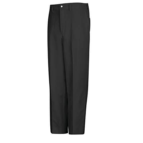 Chef Designs Men's Chef Pant, Black, 38W X 34L #TOP1