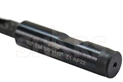 Image of SHARS 3 /8 inch 90 Degree Square Shoulder Indexable End Mill with APKT 1003 Insert 404-1939+404-6960 ![