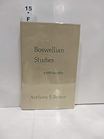 Boswellian Studies: A Bibliography 0748603034 Book Cover