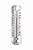Bjerg Instruments Galvanized Steel Large Outdoor Thermometer 11.65 Inch Wall Thermometer