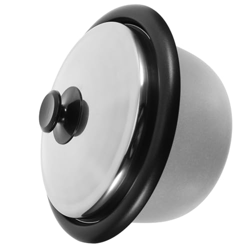 TOYANDONA Olla Interior Antiadherente para Arrocera con Tapa Olla de Repuesto de Metal para Cocinar Arroz Utensilio de Cocina Compacto y Medidor Integrado para Hogar y Hoteles
