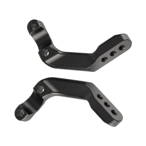 Soporte de guardamanos de 28mm para rutas de motocross y protección en montaña negra