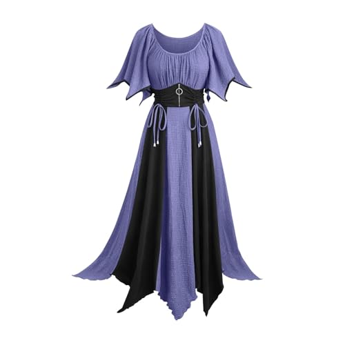 Robe médiévale coupe asymétrique pour sublimer toutes les silhouettes