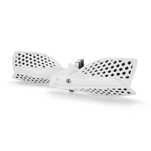 Image of Motorcycle Handguards Double Layer Protection 7 /8 inchand 11 /8 inchUniversal for FE 250 350 450 501 701 350S 501S 701SM TE 150 150i 250 300 250i 300i TX 125 FC 250 350 450 White