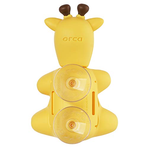 Flipper Animal World Toothbrush Holder, Giraffe #TOP2