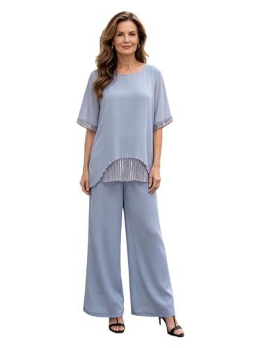 Tenue pour invité mariage infroissable et ensemble pantalon fluide