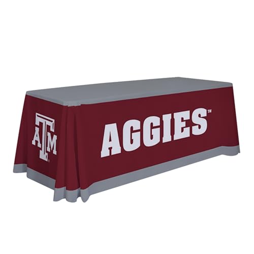 Texas A&M Aggies Table Throw - NCAA Licensed - Polyester - 6'