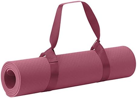 Amazon Basics 0.635 cm Thick TPE Yoga Mat 6 Piece Set