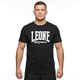 LEONE 1947, T-Shirt Logo, Uomo, Nero, XL, ABX106