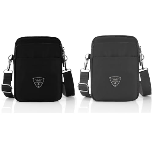 Image of J I Women's Small Cross-Body Phone Bag Stylish Mobile Cell Phone Holder Pocket Purse Wallet Sling Bag Mini Shoulder Bags