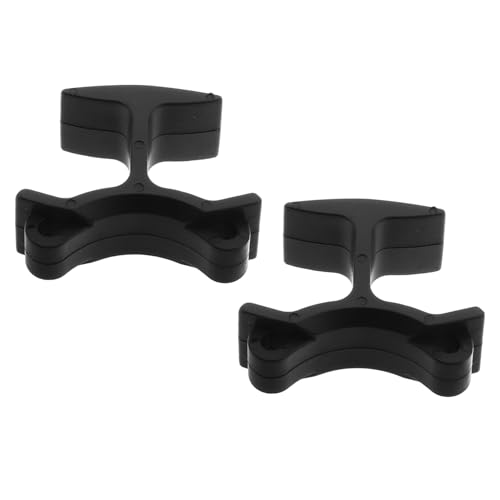 2Pcs Whistle Finger Clips Portable PVC Holders for Sports Secure Grip for Outdoor Activities Training Finger Loops for Whistle Attachment