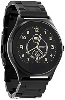 X-WATCH 54021 QIN XW Pro Herren Smartwatch Edelstahl iOS & Android Smartwatch – Smart Uhr Herren mit Fitness Tracker Funktionen – Pulsmesser