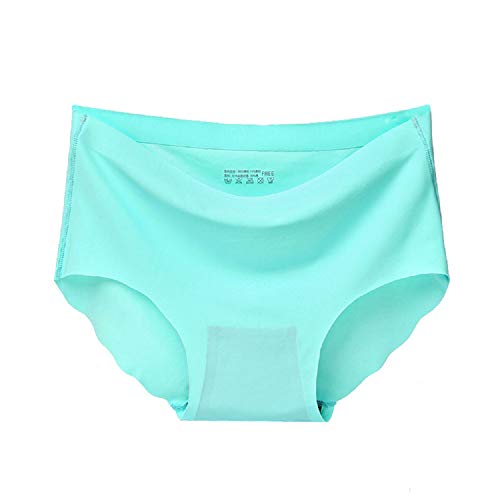 Nightaste Women's Ice Silk Seamless Panties Pack of 5, Mid-Rise Breathable No Show Underwear3