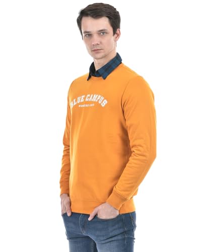 Image of Numero Uno Men's Olive Graphic Pullover Sweatshirt