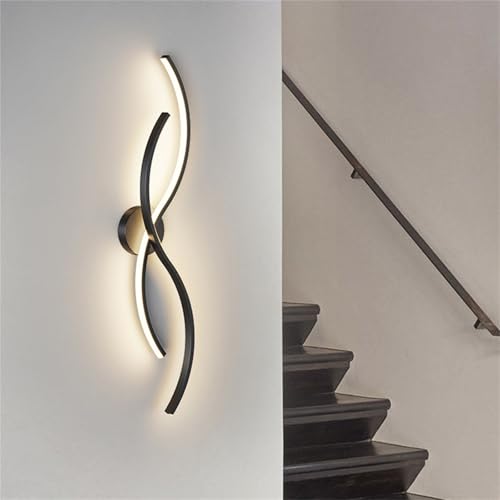 Iluminacion moderna 3000K-6500K con aplique de pared LED interior largo 6