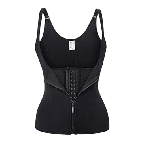 Macaquinho Modelador Dupla Compressão Redutor com Zíper Preto