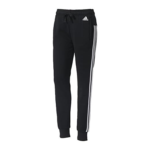 adidas S97109 Pantalón de Chándal, Mujer, Negro/Blanco, 2XLL