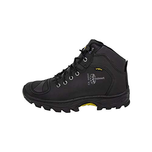Bull Terrier, Valmet Moto, Bota de Trilha, Masculino, Preto, 40