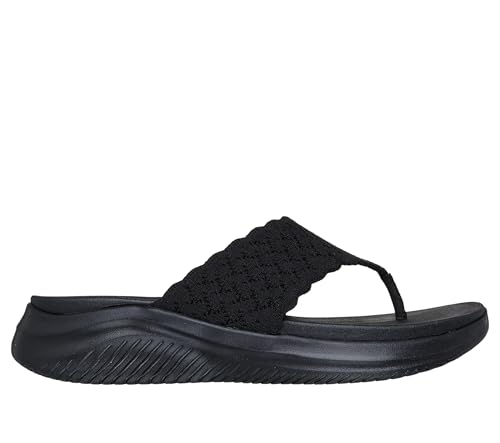 Skechers Ultra Flex 3.0-Ryhthm Waves, Chanclas Mujer de estilo deportivo y suela de confort 4