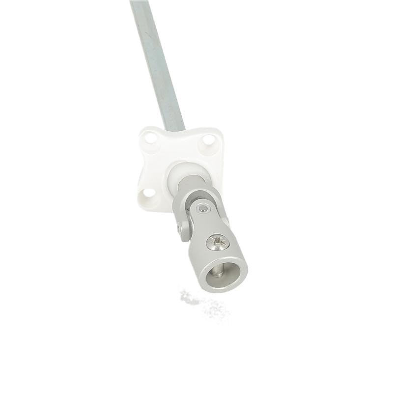 Sortie de Caisson pour Volet Roulant - Entrée Ø12 mm Femelle - Sortie 6 Pans 7 mm - Longueur 300...
