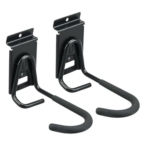 Installazione facile e veloce: dotato di fori preforati, questo gancio da parete per bici consente un montaggio senza attrezzi, fornendo un uso immediato e una facile maneggevolezza da una sola persona durante il processo di installazione semplice