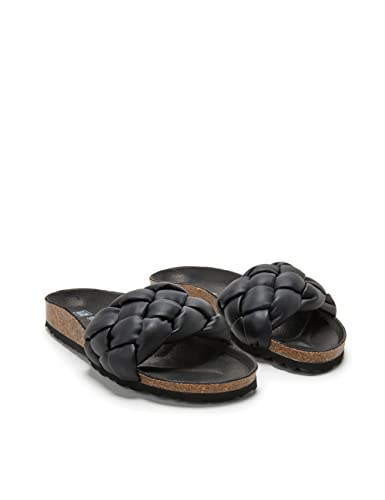 VERBENAS Sandalen Rai Trenza Soft Negro - Größe: 38