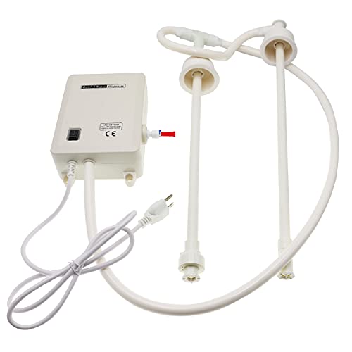 TDRSUPER Bottle Water Dispenser Pump System, 20ft 110V AC US Plug High Flow Bottled Water Dispensering with Dual Inlet for Home Kitchen Coffee Tea Machines Water Dispenser Ice-Maker Refrigerator