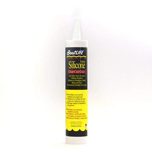 Boat Life Sealant Silicone Rubber Cartridge, Clear Amazon.in