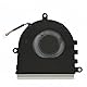JISHIYUFS Ersatz CPU Kühler Lüfter für Dell Inspiron 15 5570 5575 3533 3583 3585 5593 5594 3501 3505 P75F Laptop Series 07MCD0 DFS531005MCOT FK39 DC5V 0.0.0. 5 A