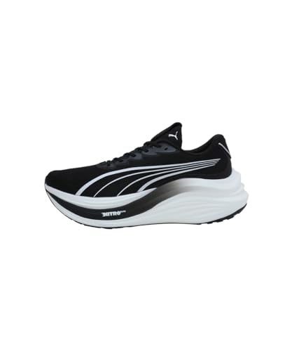 Image of Puma Men, MagMax Nitro, Black-White-Cool Dark Gray, Running Shoe, 9.5UK, (31008801)