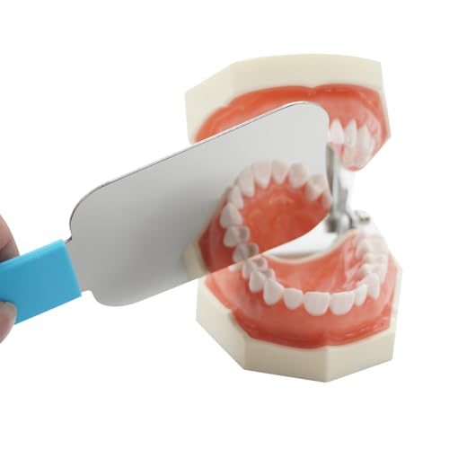 FUREIN SMILE 1 specchio per fotografia dentale, specchio intraorale double-face, anti-appannamento, in acciaio inox, design occlusale