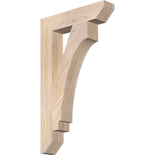 3 1/2"W x 18"D x 30"H Imperial Slat Smooth Bracket, Douglas Fir