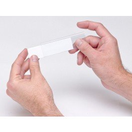 Porte-étiquettes d'identification durables Quantum LTR-0813 pour étagères commerciales