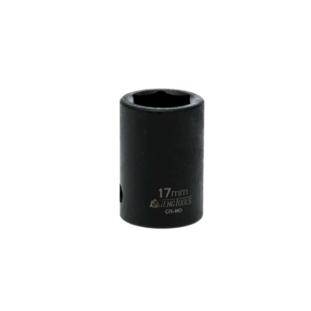 Teng Tools 920517AN 1/2"" Impact Socket DIN 17MM